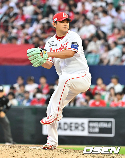 SSG 랜더스 노경은. /OSEN DB