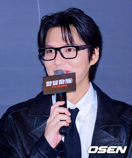 [OSEN=지형준 기자] 영화 '암살자(들)' 언론시사회 및 기자간담회가 8일 서울 강남구 삼성동 메가박스 코엑스에서 열렸다.