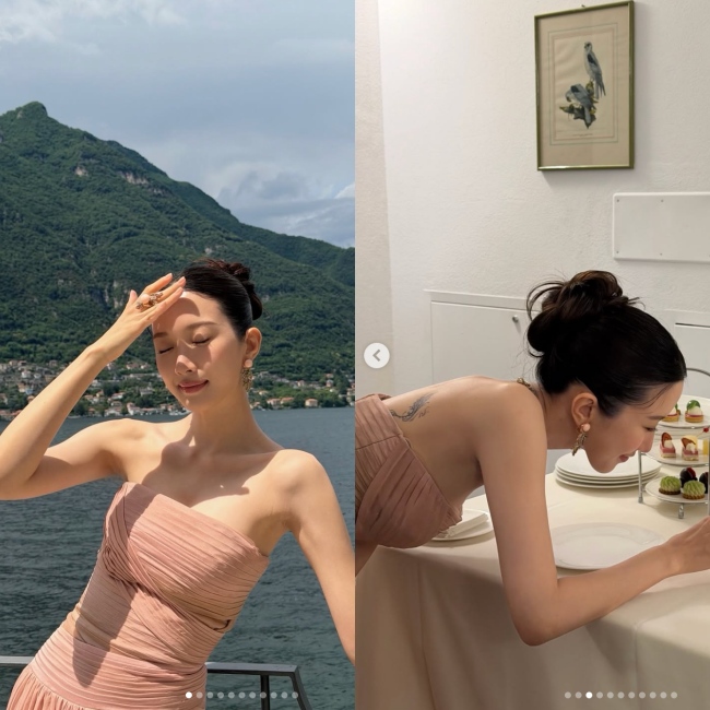 Moon Ga-young tattoo