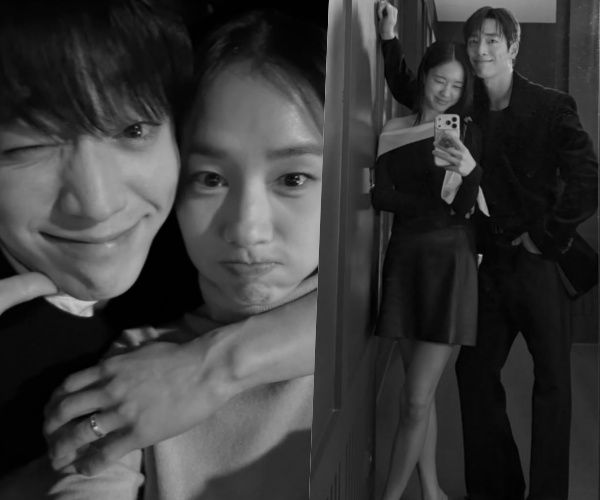 Ahn Eun-jin and Seo Kang-joon