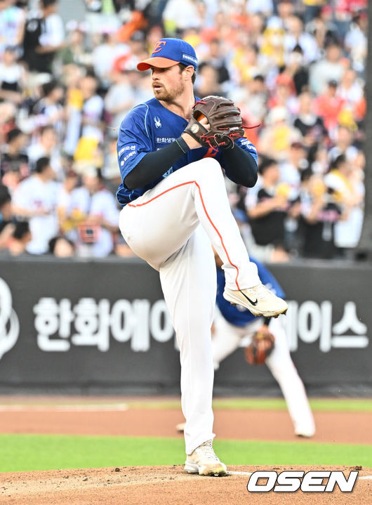 한화 이글스 브루스 짐머맨. /OSEN DB
