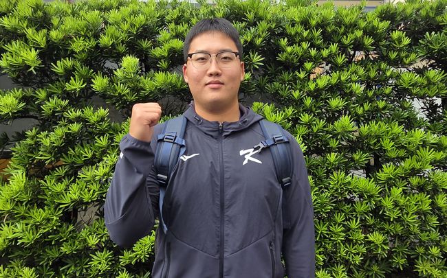 U-18 야구 국가대표팀 김민훈 ⓒ 공동취재단