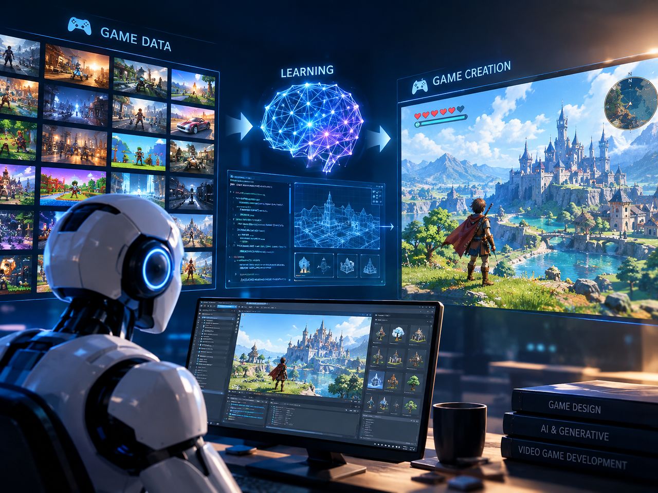 AI-generated games