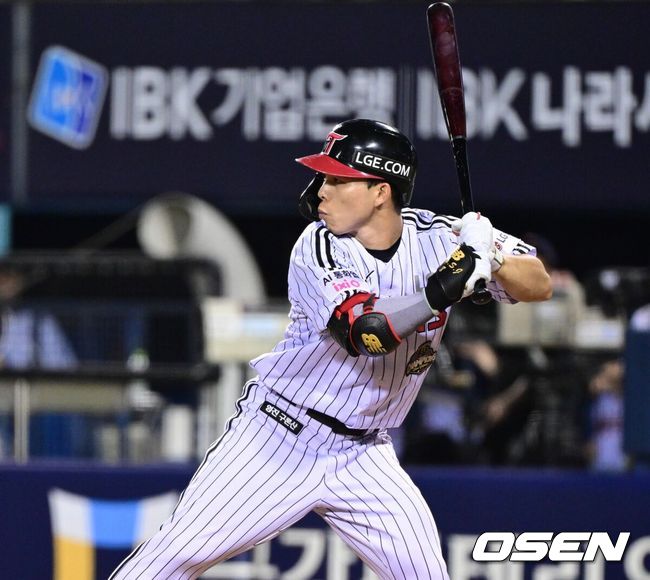 [OSEN=조은정 기자] LG 문성주 2026.07.29 /cej@osen.co.kr