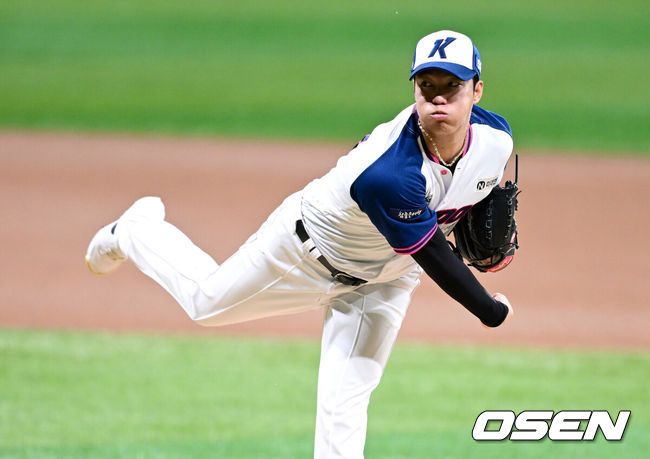키움 히어로즈 안우진. /OSEN DB