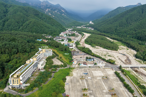 강원 속초시 설악동 모습. [중앙포토]