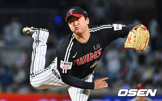 [OSEN=창원, 이석우 기자] LG 트윈스 고우석 098 2026.09.16 / foto0307@osen.co.kr
