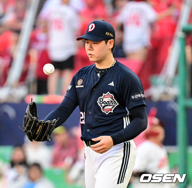 두산 베어스 최승용. /OSEN DB