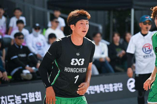 [사진] 부상투혼을 발휘한 최영헌(홍천) / KXO
