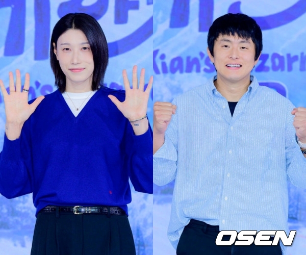 [OSEN=지형준 기자] 넷플릭스 '대환장 기안장 시즌2' 제작발표회가 22일 서울 호텔 나루 서울 엠갤러리에서 열렸다.