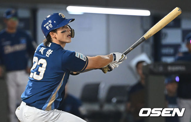 [OSEN=부산, 이석우 기자] NC 다이노스 천재환 085 2026.09.18 / foto0307@osen.co.kr
