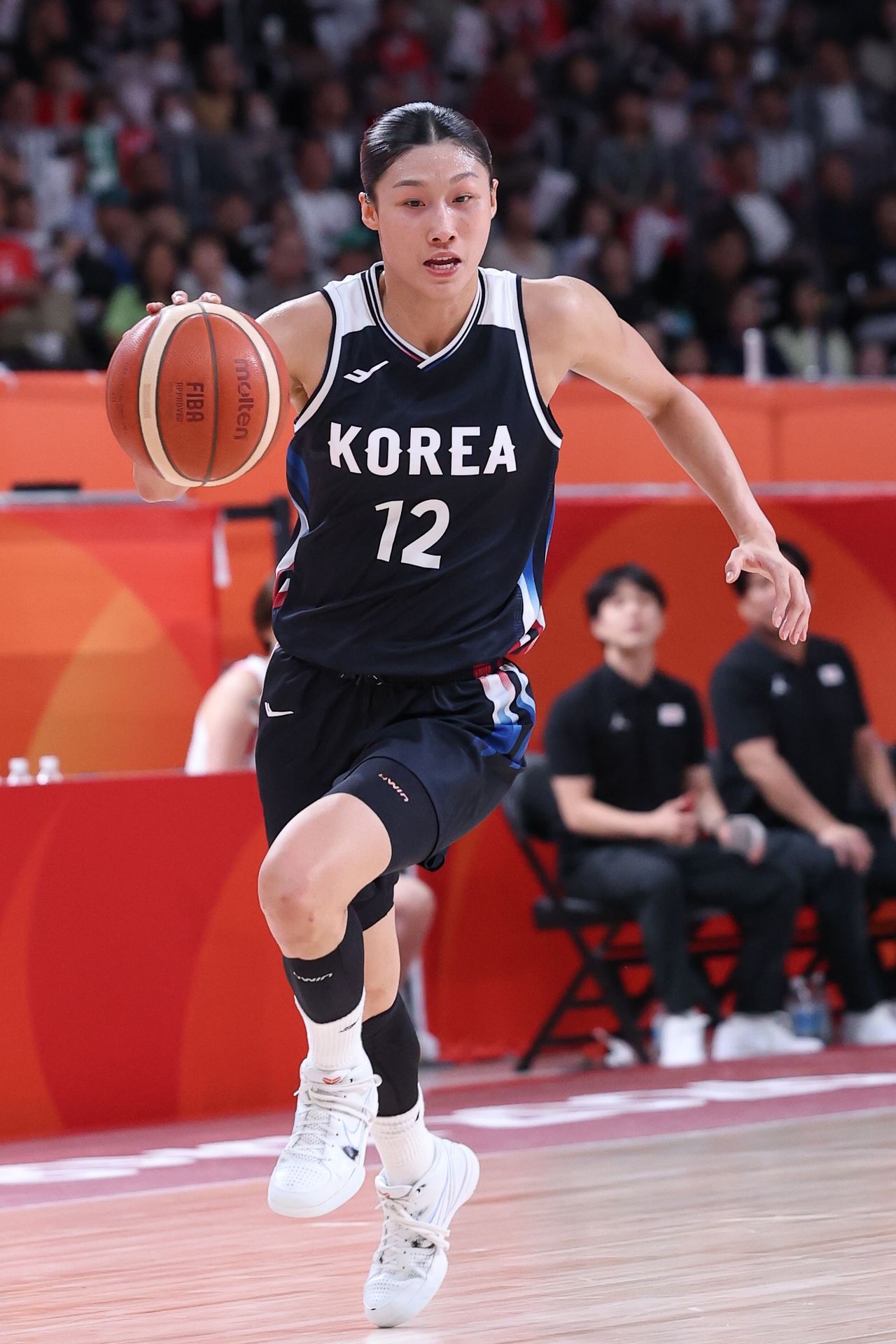 폭발적인 스피드는 어머니 덕분이라고 밝힌 이해란. 뉴스1