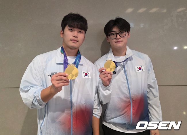 야구 국가대표 박영현과 조병현. /OSEN DB