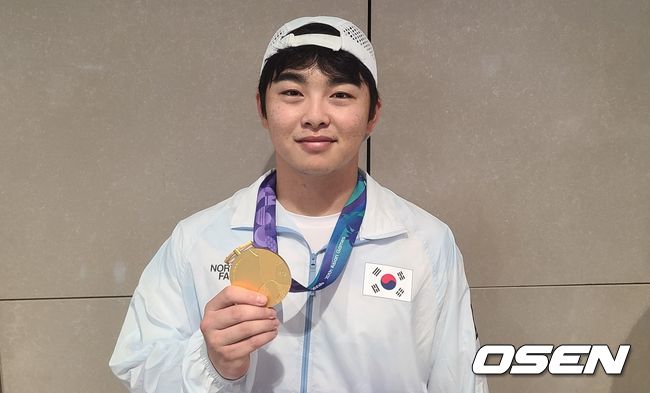 한국 야구 국가대표 문현빈. /OSEN DB