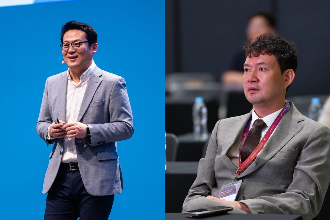 김경일 아주대 심리학과 교수(왼쪽)와 박민수 대피모 회장.