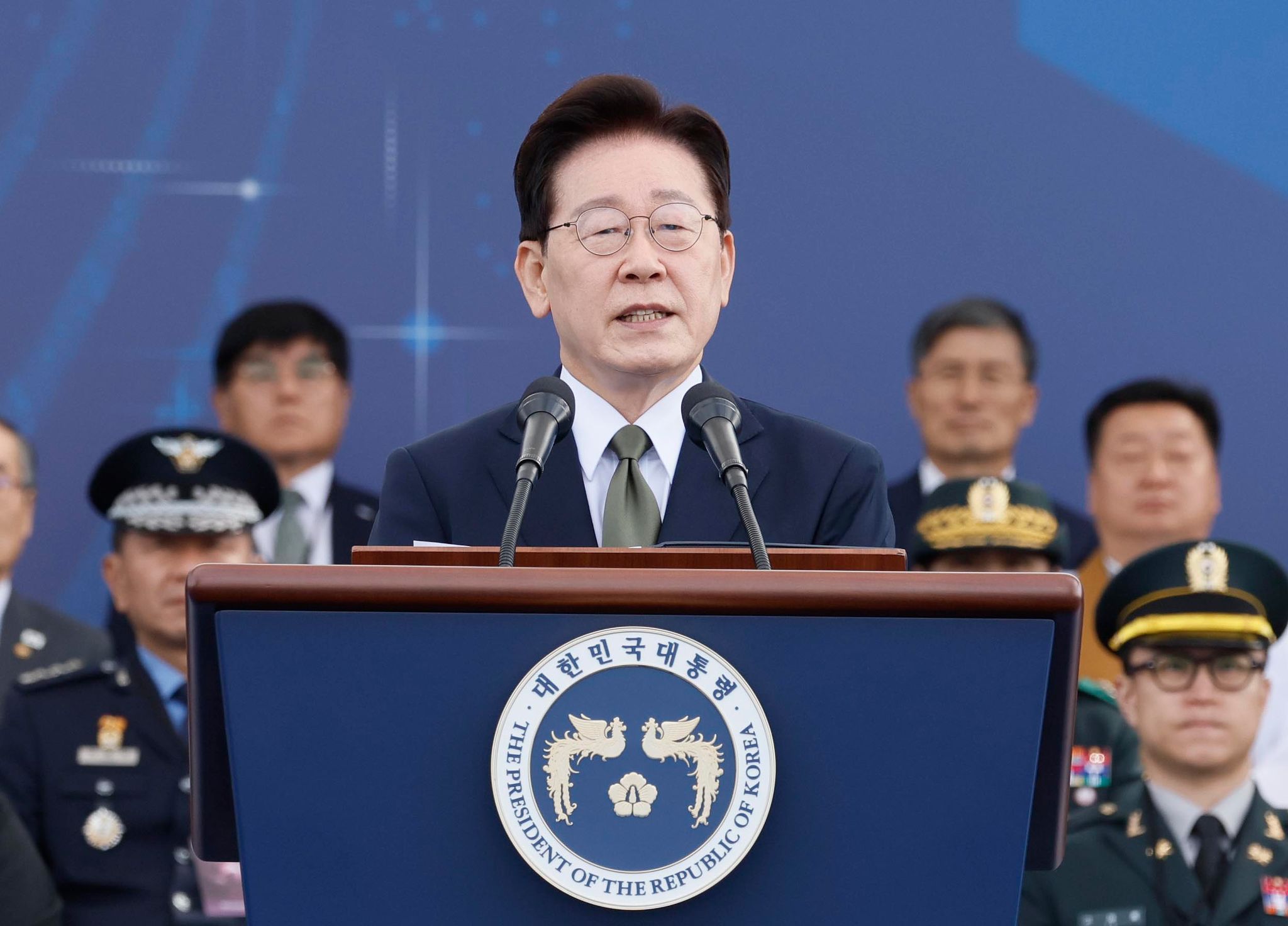 이재명 대통령. 청와대사진기자단