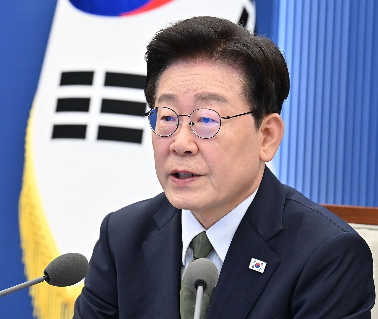 이재명 대통령. 청와대사진기자단