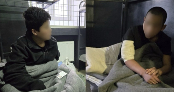 우크라이나에 포로로 잡힌 북한군. NK뉴스 갈무리. 