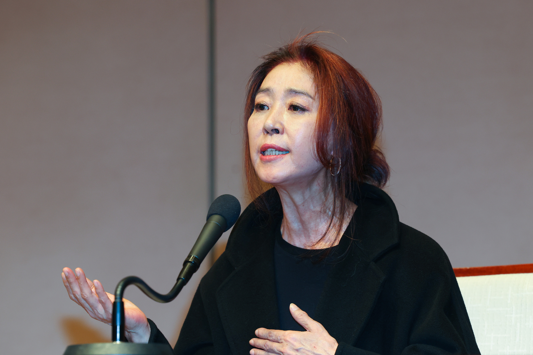 배우 김부선. 연합뉴스