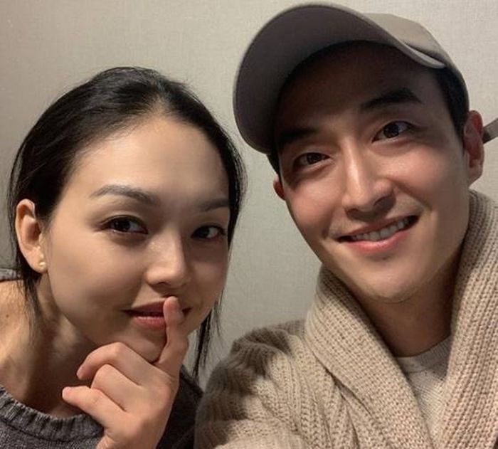 개그맨 김인석과 미스코리아 출신 방송인 안젤라 박. 인스타그램 캡처