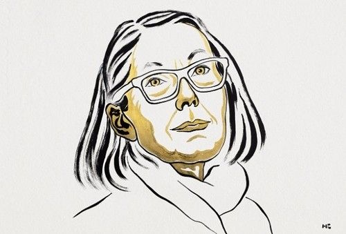 노벨문학상 수상자 앤 카슨. 사진 노벨상 홈페이지 캡처