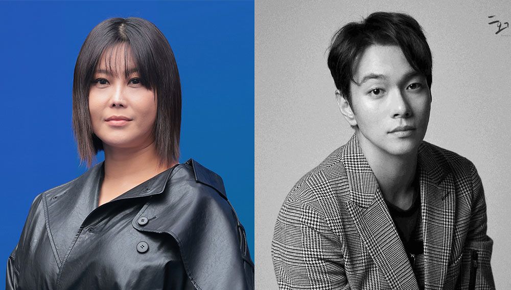 가수 겸 화가 솔비(왼쪽)와 배우 이규한. 뉴스1·호기로운컴퍼니