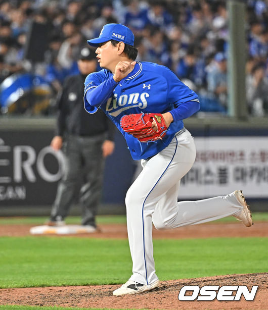 [OSEN=부산, 이석우 기자] 삼성 라이온즈 양현 152 2026.05.23 / foto0307@osen.co.kr