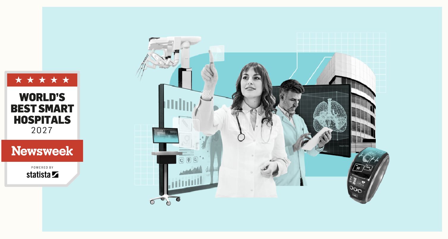 뉴스위크가 21일(현지시간) 공개한 ‘월드 베스트 스마트병원 2027(World’s Best Smart Hospitals 2027)’. 사진 뉴스위크 홈페이지 캡처