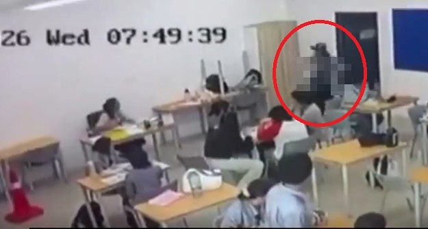 school axe attack
