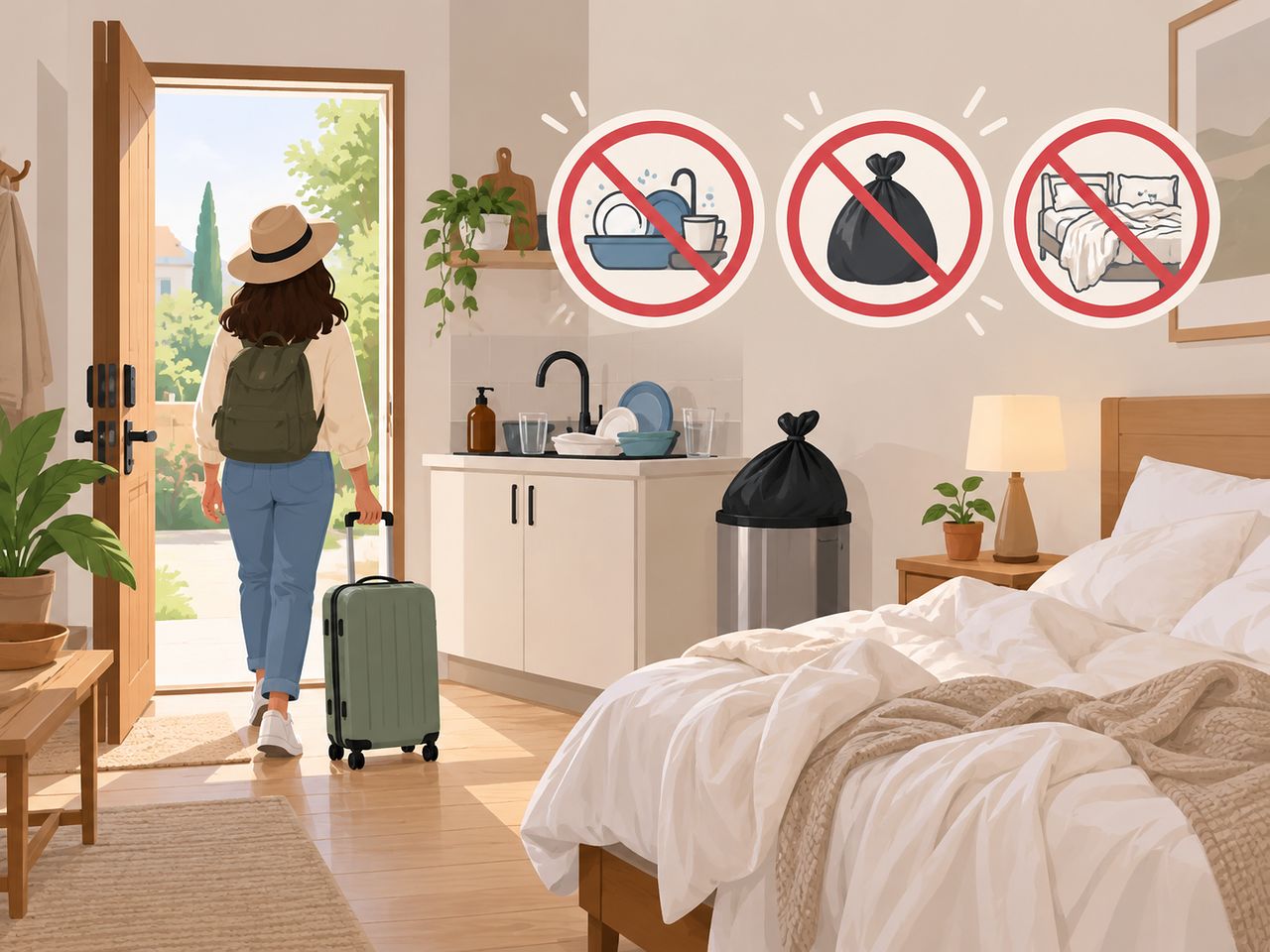 Airbnb checkout cleaning rules