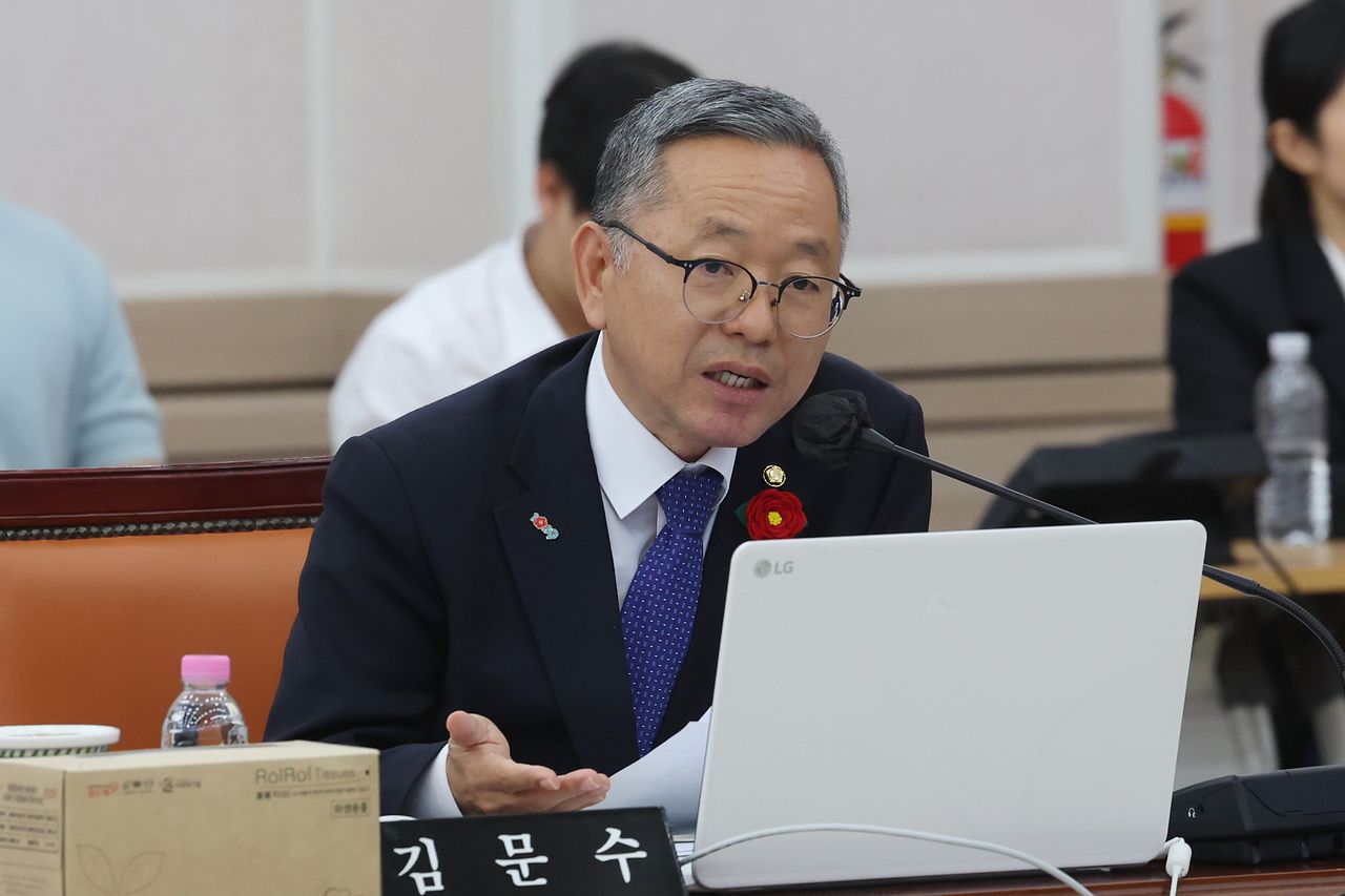 김문수 더불어민주당 의원. 연합뉴스 