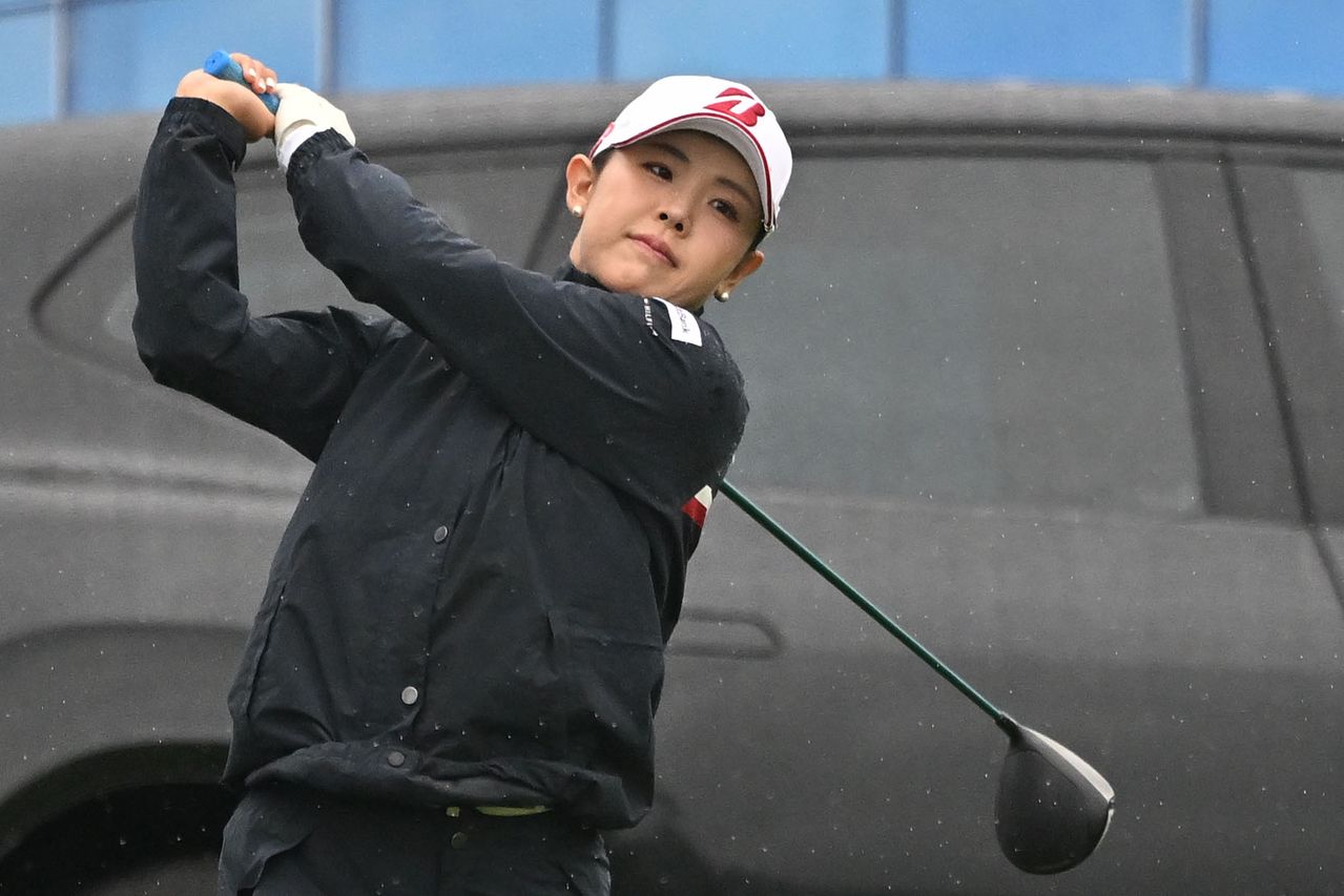 LPGA투어 BMW 레이디스 챔피언십에서 우승한 요시다 유리. [뉴시스]