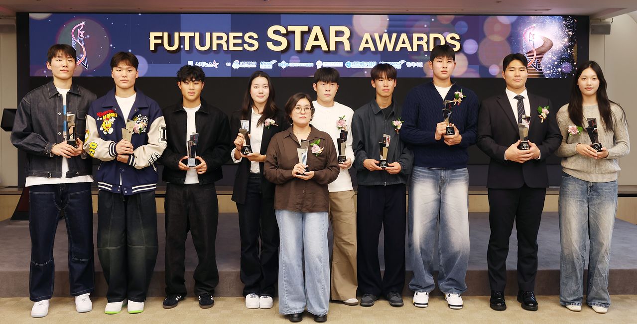 2026 퓨처스 스타대상 수상자들. 사진 스타뉴스