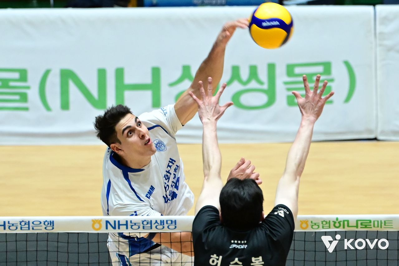 삼성화재 외국인 선수 호키. 사진 KOVO