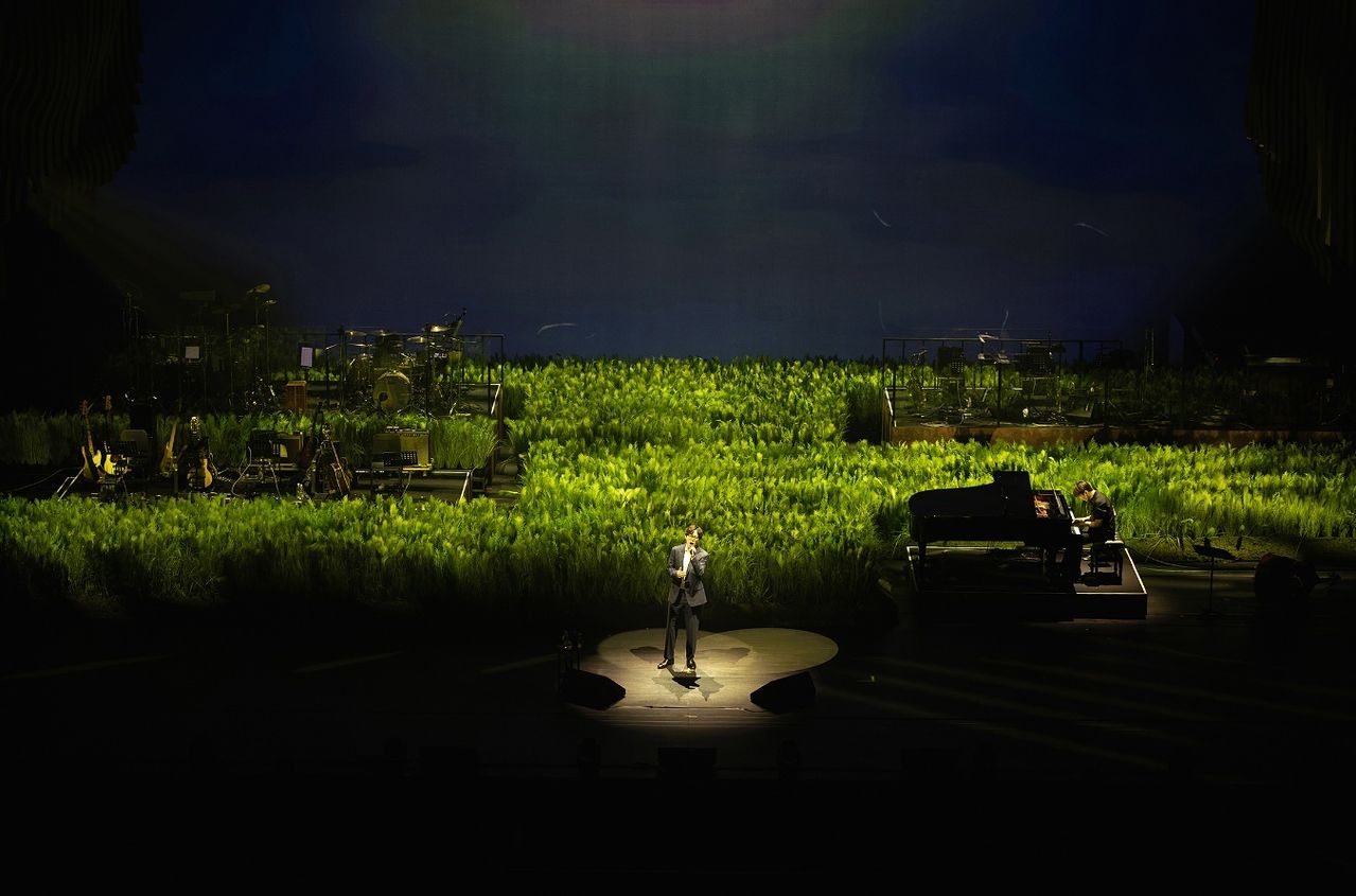 지난 17~19일, 22~25일 서울 세종문화회관 대극장에서 열린 김동률 콘서트. [사진 뮤직팜엔터테인먼트]