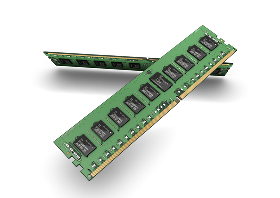 삼성전자의 1세대 10나노급(1x) DDR4 D램 모듈. 사진 삼성전자