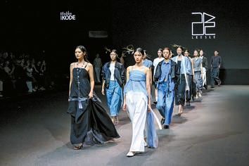한복 브랜드 ‘리슬’이 선보인 2027 S/S 컬렉션.