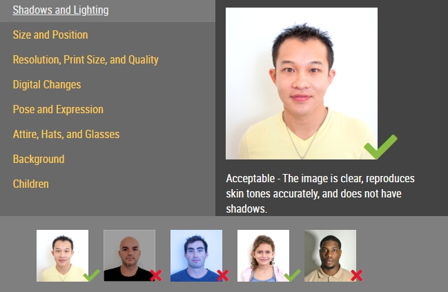 이민서류, ‘본인 제출 사진’ 안 받는다