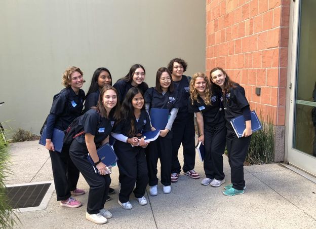 We all were able to gain exposure to different career path by meeting with medical professionals in various specialties.