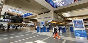 썰렁한 LA국제공항 모습. 박낙희 기자