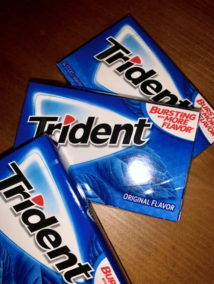 Gum helps people stay awake. [Source: Author, Holly Bae]
