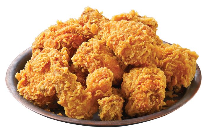 BBQ 크리스피 치킨.