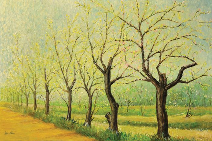 주정미작가‘On the Road in Spring’