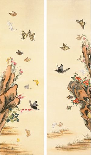 박진명 작가의 '화접도'