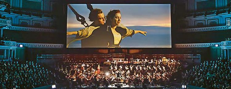 흥행작'타이태닉'을 오케스트라의 라이브 연주로 감상할 수 있는 행사가 열린다. [Photo: Avex Classics International Production]