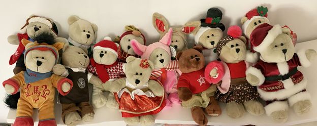My Starbucks bearista bear collection.