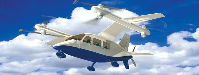 4~6인승 수소 eVTOL 기체. [한미에너지협회 제공]