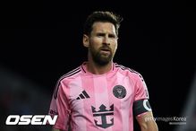 메시와 인터 마이애미 경기 장면