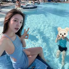 아이유 보고 있나..윤은혜, 20년 전 '궁' 소환하는 청순 수영복 몸매