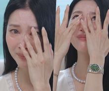 이혼 11년 만..오윤아, 눈물로 '재혼' 발표 